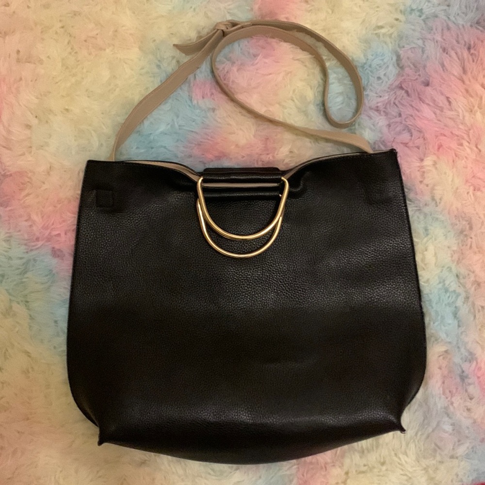 Large leather purse